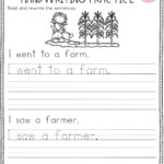 30 Kindergarten Sentence Writing Worksheets