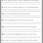 33 4th Grade Grammar Correction Worksheets That You Can Learn