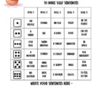 4 Silly Sentence Worksheets ESL Vault