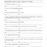 4 Types Of Sentences Worksheets Grade 4