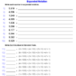 4th Grade Place Value Worksheets Grade 4