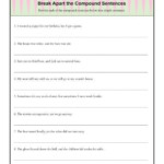 8th Grade Sentence Structure Worksheets Worksheets Master