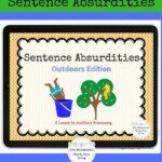 Absurdities In Sentences Activity No Print Speech Therapy Distance