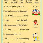 Action Verbs Online Worksheet For Grade 1 You Can Do The Exercises