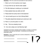 Add End Punctuation Worksheet Have Fun Teaching