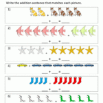 Addition Of Numbers Worksheet