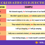 An Easy Guide To Conjunctions with Conjunction Examples 7ESL