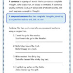 Basic Sentence Structure Worksheet