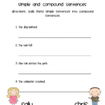 Buggy For Second Grade Simple And Compound Sentences