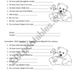 Change A Positive Sentence To A Negative Sentence Word Usage Worksheet