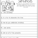 Christmas Worksheets For 2nd Graders