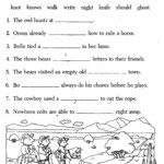 Cloze Sentences Worksheet