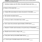 Complete Incomplete Chocolate Sentences Worksheet Have Fun Teaching