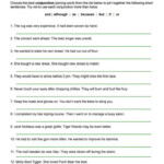 Complex Sentences Worksheet 7Th Grade