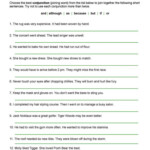 Compound And Complex Sentences Worksheet