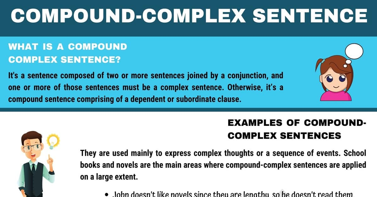 Compound Complex Sentence Definition And Useful Examples Effortless