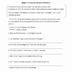 Compound Complex Sentence Worksheet