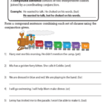 Compound Sentence Worksheets