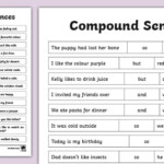 Compound Sentences Cut And Paste Worksheet teacher Made