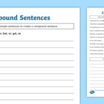 Compound Sentences Worksheet teacher Made