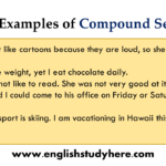 Compound Sentences Worksheet With Answers