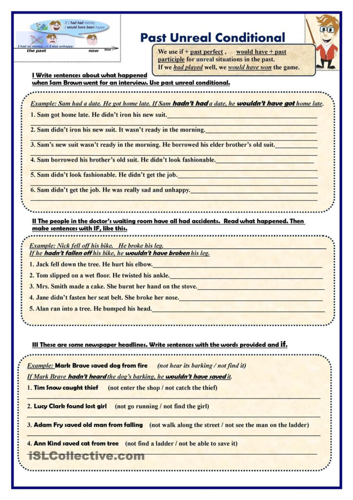 Conditionals Worksheet Pdf With Answers Thekidsworksheet