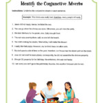 Conjunctive Adverb Worksheets