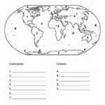 Continents Worksheet For 2nd Grade