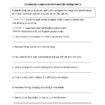 Coordinating Conjunctions Worksheet With Answers