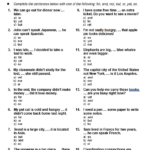 Coordinating Conjunctions Worksheets With Answers Worksheets Master