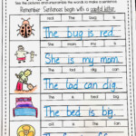 Copying Sentences Worksheets Writing Sentences Sentences