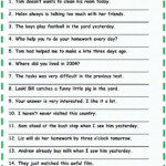 Correct The Spelling Mistakes Worksheet