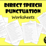 Direct Speech Punctuation Worksheets Differentiated Teaching Resources