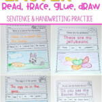 Easter Sentence And Handwriting Practice Each Set Has 10 Different