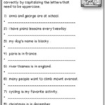 End Of Sentence Punctuation Worksheet