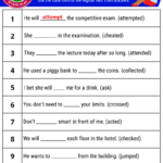 Exercise Of Regular Verb With Answers Onlymyenglish