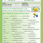 First Conditional Interactive And Downloadable Worksheet Check Your