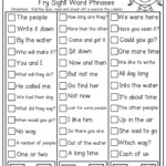 Fluency Activities For 1st Grade