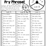 Fluency Activities For 3Rd Grade