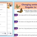 FREE Changing Sentences From Singular To Plural Twinkl