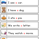 Free Kindergarten Sight Word Sentences Worksheets PDF Worksheetspack