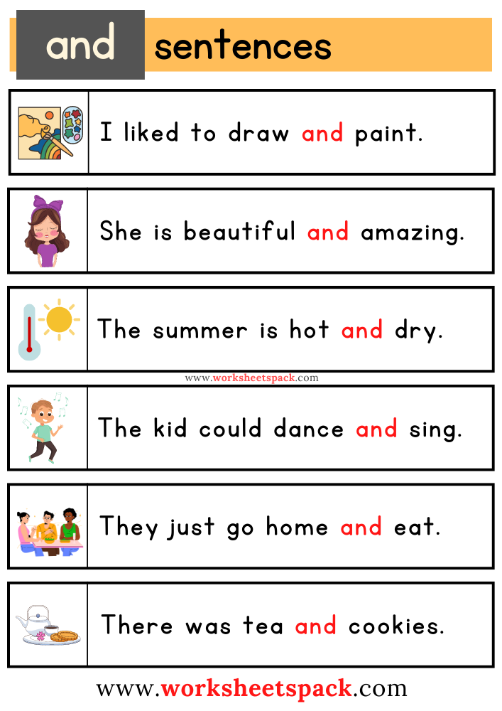 Free Kindergarten Sight Word Sentences Worksheets PDF Worksheetspack