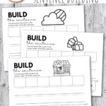 Free Printable Halloween Sentence Building Worksheets