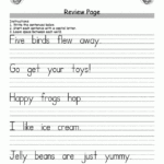 Free Printable Handwriting Practice Sentences PRINTABLE TEMPLATES