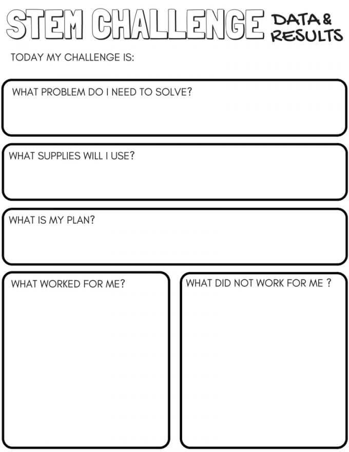 Free Printable Stem Worksheets Printable Templates