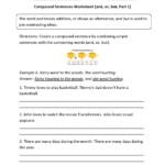 Free Printable Worksheets On Complex Sentences Grade 6 Learning How