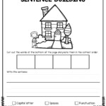 Free Sentence Building Kindergarten Writing Sentence Building