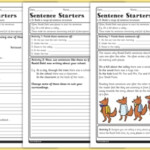 FREE Sentence Starters Worksheet To Support Teaching On Fantastic Mr Fox