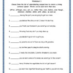 Grade 4 English Resources Printable Worksheets Topic Sentence Openers