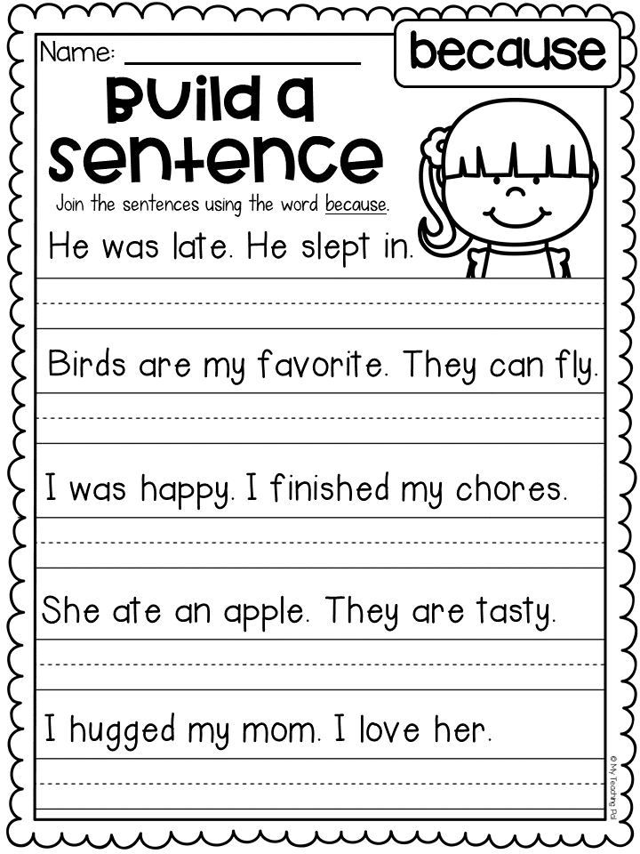 Grammar Worksheet Packet Sentences Punctuation Capitals 